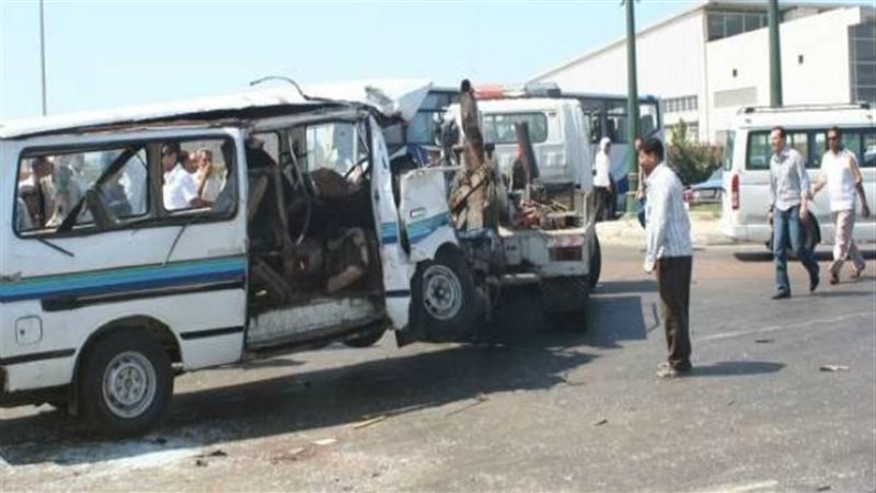 حادث سير ببني سويف