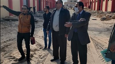 محافظ شمال سيناء يتفقد المنطقة الحرفية استعدادا لإعادة تشغيلها | صور 
