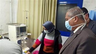 وكيل وزارة الصحة بمطروح يتفقد المستشفى العام ويوجه بحسن التعامل مع المواطنين 