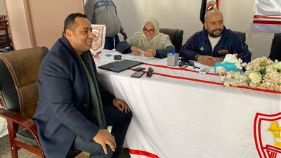 مصطفى سيف العماري يقدم أوراق ترشحه لانتخابات الزمالك