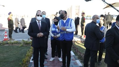 بالأرقام.. جهود حياة كريمة في أسوان تزامنًا مع تفقد السيسي قرية غرب سهيل 