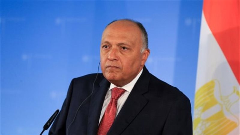 وزير الخارجية سامح