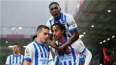 الدوري الإنجليزي، برايتون يتقدم على ليدز يونايتد 0/1 في الشوط الأول 