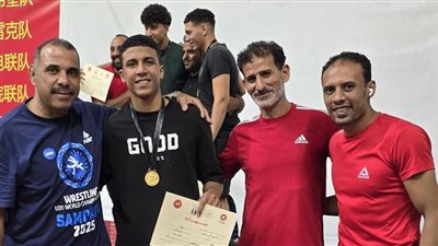 فضية وبرونزية لأبطال الدقهلية في أول أيام بطولة الجمهورية للمصارعة الشاطئية بالإسماعيلية