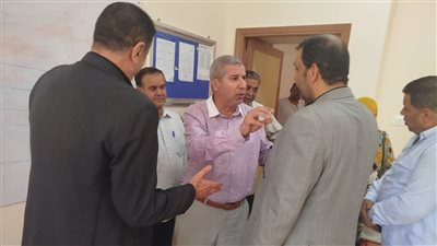 وكيل تعليم الشرقية يتفقد مدرسة النصر الابتدائية رقم 3 بالقنايات
