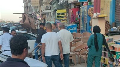 حملة لإزالة الإشغالات واستعادة المظهر الحضاري لشوارع منيا القمح