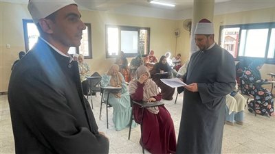 انطلاق اختبارات نهاية المستوى برواق العلوم الشرعية والعربية بالإسكندرية