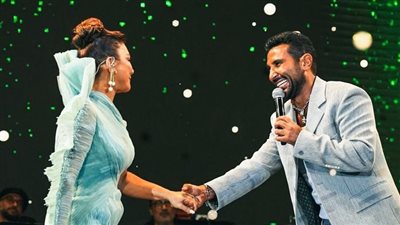 بالرقص وديو، أحمد سعد وأصالة يشعلان حفل ليالي مراسي بالساحل الشمالي (فيديو)