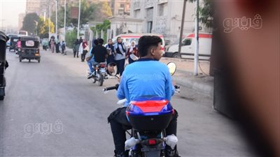 رجعوا التلامذة، الموتسكيلات والميكروباصات وسيلة الطلاب أول أيام الدراسة بالجيزة (صور)