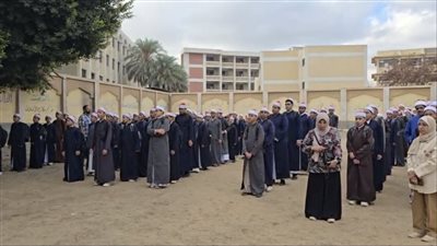 الله أكبر والعزة للإسلام، فيتو ترصد الطابور الصباحي بمعهد شبرا الخيمة الأزهري (فيديو)