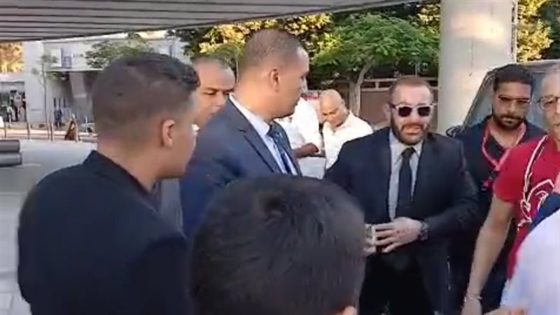 وصول أحمد السقا لمهرجان