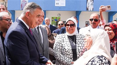 محافظ الإسكندرية يفتتح مدرسة الشهيد أحمد شيبوب بعد تطويرها