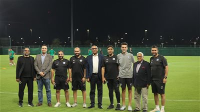 القنصل المصري في جدة يزور مران بيراميدز استعدادًا لمواجهة الأهلي السعودي