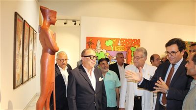 افتتاح الدورة الـ 61 من صالون القاهرة بعنوان المغامرون في الفن التشكيلي