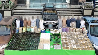 ضبط بؤر إجرامية بحوزتها طن وربع من المواد المخدرة بالقاهرة والجيزة بقيمة 125 مليون جنيه