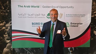 خالد حنفي: آفاق واعدة للتعاون المثمر بين الدول العربية وأيرلندا
