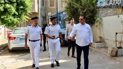 مدير أمن الفيوم يقود حملة على المركبات المخالفة 