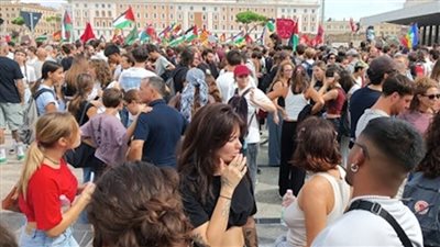 مدينة ليفربول البريطانية تشهد مظاهرات داعمة لغزة 