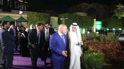 كامل الوزير يشارك في احتفال السفارة السعودية باليوم الوطني الـ 95 للمملكة 