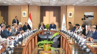 محافظ الدقهلية يشارك في اجتماع مجلس جامعة المنصورة