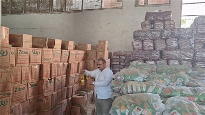 ضبط أمين عهدة استولى على سلع تموينية مدعمة بـ9 ملايين جنيه بالغربية