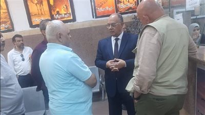 سكرتير عام محافظة الجيزة يتفقد المركز التكنولوجي بحي العمرانية
