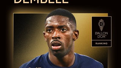 رسميا، عثمان ديمبلي يحصل على الكرة الذهبية 2025