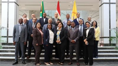 البنك المركزي يستضيف وفدًا من جنوب إفريقيا للتعرف على التجربة المصرية في إنشاء وتشغيل دار الطباعة ومركز النقد