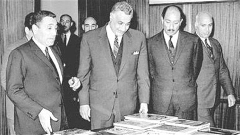 هيكل مع ناصر والسادات