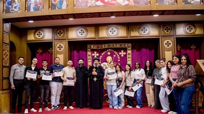 تخريج دفعة جديدة من خدام إيبارشية المحلة الكبرى الأرثوذكسية