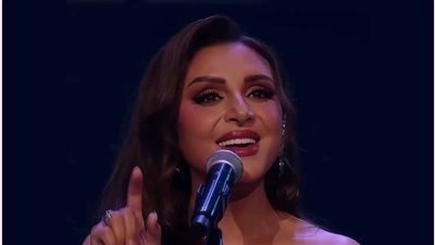 أنغام تصنع المجد في لندن ورسالة مؤثرة لجمهورها عن أزمتها الصحية (فيديو)