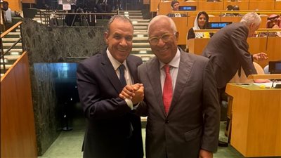 تفاصيل لقاء وزير الخارجية مع رئيس المجلس الأوروبى في نيويورك