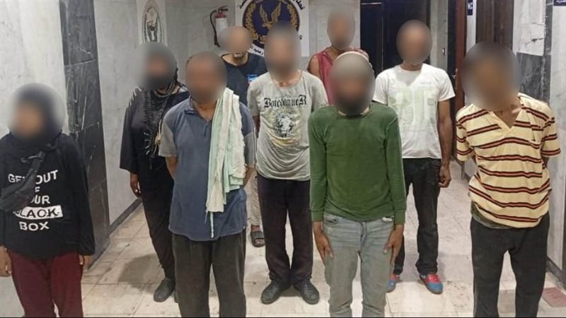 ضبط 17 شخصًا لاستغلال