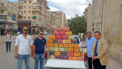 ضبط مخزن عصائر منتهي الصلاحية في الإسكندرية 