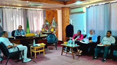 زراعة الإسماعيلية تناقش إنشاء محطة للطاقة الشمسية لتوليد الكهرباء (صور) 