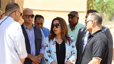 وزيرة البيئة تتابع مشروعات التطوير بمحمية رأس محمد