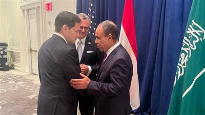 وزير الخارجية يبحث مع نظيره الأمريكي سبل تعزيز الشراكة الاستراتيجية بين البلدين