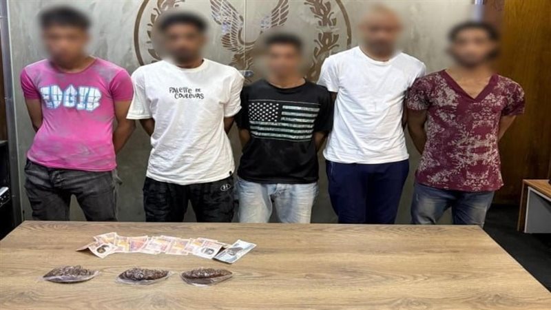 الداخلية تضبط 5 متهمين