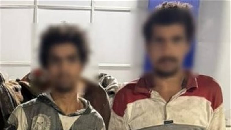 ضبط شخصين متعاطين