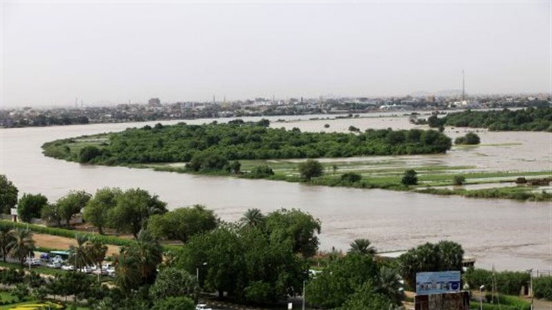 ارتفاع منسوب مياه