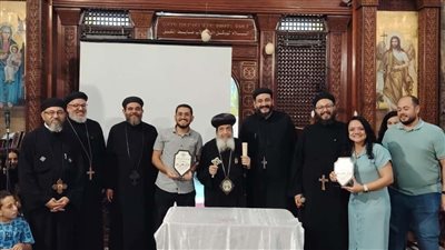 الأنبا دانيال يشهد حفل ختام مهرجان الكرازة في إيبارشية المعادي