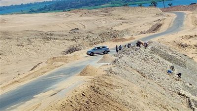 بتكلفة 30 مليون جنيه، تطوير طريق دير القصير وربطه بمحور ديروط الشرقي بأسيوط