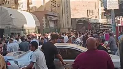  11 نعشًا في جنازة واحدة، انهيار أسر ضحايا حريق مصنع المحلة (صور)