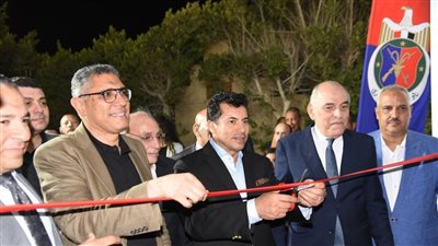وزير الرياضة ومحافظ الجيزة يتفقدان أعمال تطوير فرع نادي الصيد في 6 أكتوبر