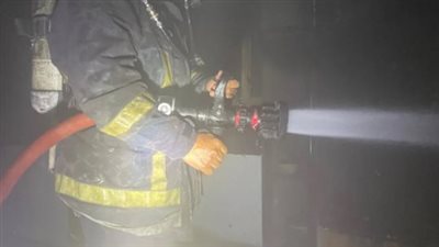 إخماد حريق اندلع داخل شقة سكنية في العجوزة