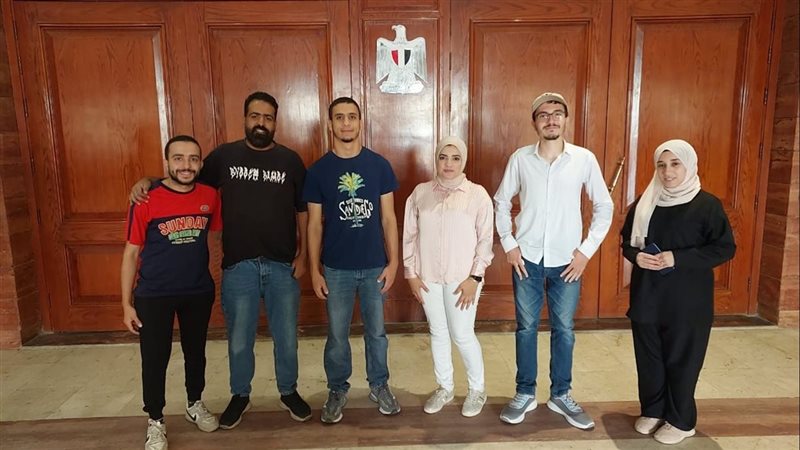 طلاب جامعة حلوان