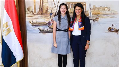 وزيرة التخطيط تحتفي بأصغر سفيرة مصرية في مبادرة «شباب بلد»