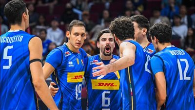 الكرة الطائرة، تأهل منتخب إيطاليا لنهائي بطولة العالم بالفلبين