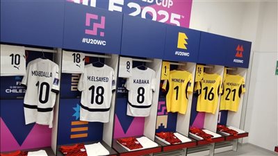 شاهد، غرفة ملابس منتخب مصر قبل مواجهة اليابان بمونديال الشباب