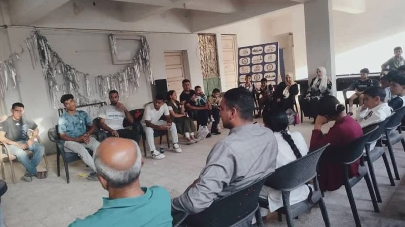 حملة بمراكز شباب